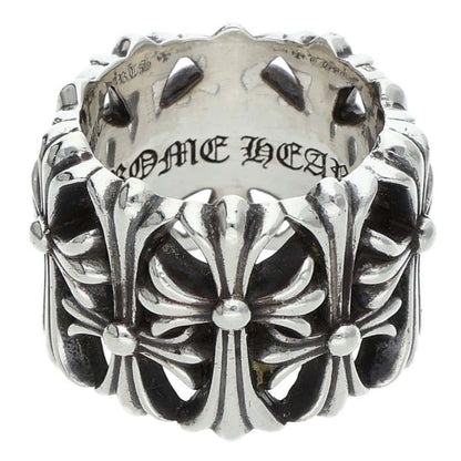 Chrome Hearts 925 Silver Cemetery Cross Ring Size ONE SIZE