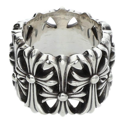 Chrome Hearts 925 Silver Cemetery Cross Ring Size ONE SIZE