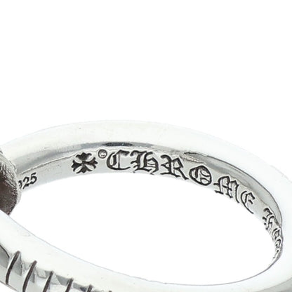 Chrome Hearts 925 Nail Cross Ball Ring Size ONE SIZE Silver