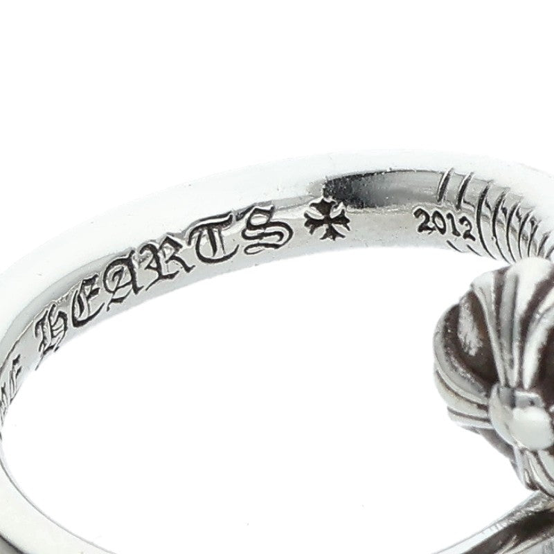 Chrome Hearts 925 Nail Cross Ball Ring Size ONE SIZE Silver