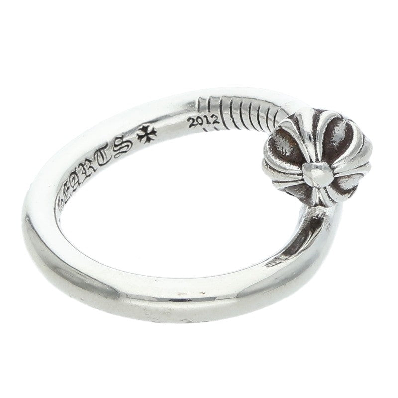 Chrome Hearts 925 Nail Cross Ball Ring Size ONE SIZE Silver