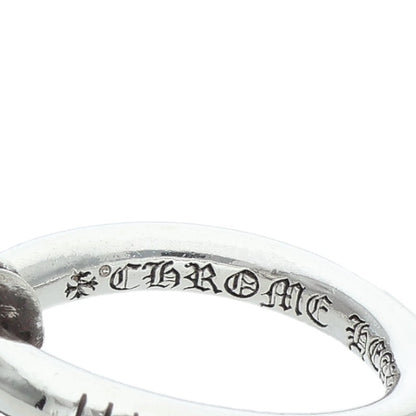 Chrome Hearts 925 Nail Cross Ball Ring Size ONE SIZE