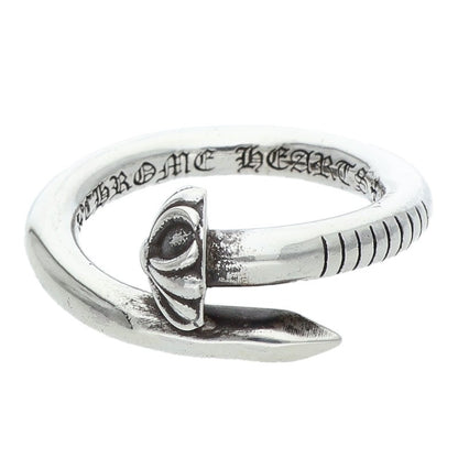 Chrome Hearts 925 Nail Cross Ball Ring Size ONE SIZE