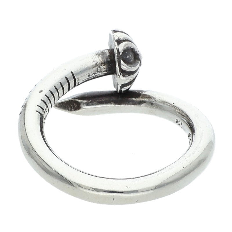 Chrome Hearts 925 Nail Cross Ball Ring Size ONE SIZE