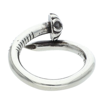 Chrome Hearts 925 Nail Cross Ball Ring Size ONE SIZE