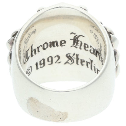 Chrome Hearts Keeper Silver Ring Size JP 11