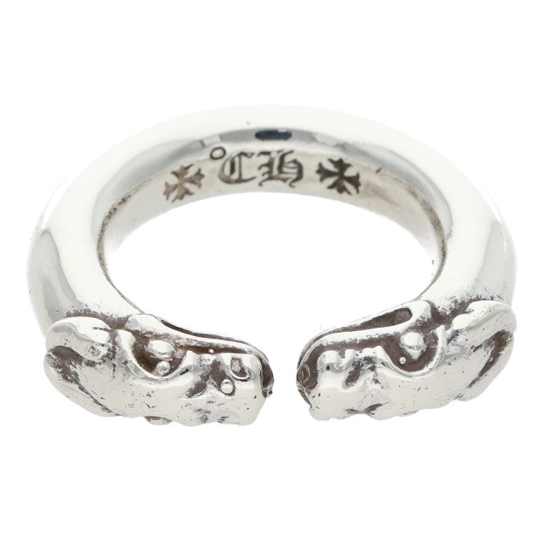 Chrome Hearts 925 Double Dog Ring Size ONE SIZE