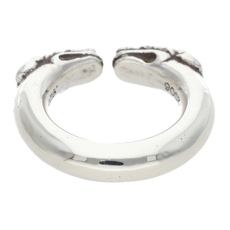 Chrome Hearts 925 Double Dog Ring Size ONE SIZE