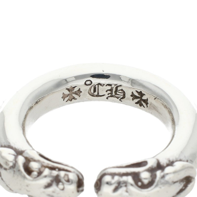 Chrome Hearts 925 Double Dog Ring Size ONE SIZE