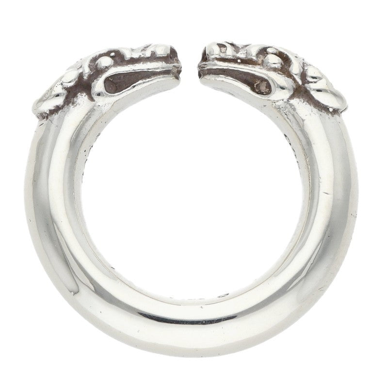Chrome Hearts 925 Double Dog Ring Size ONE SIZE