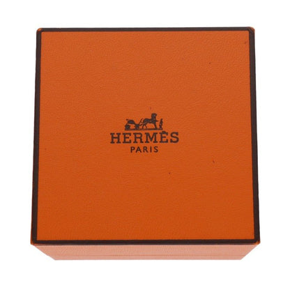 HERMES Chaine d'Ancre Enchainee GM Silver Ring Size 53