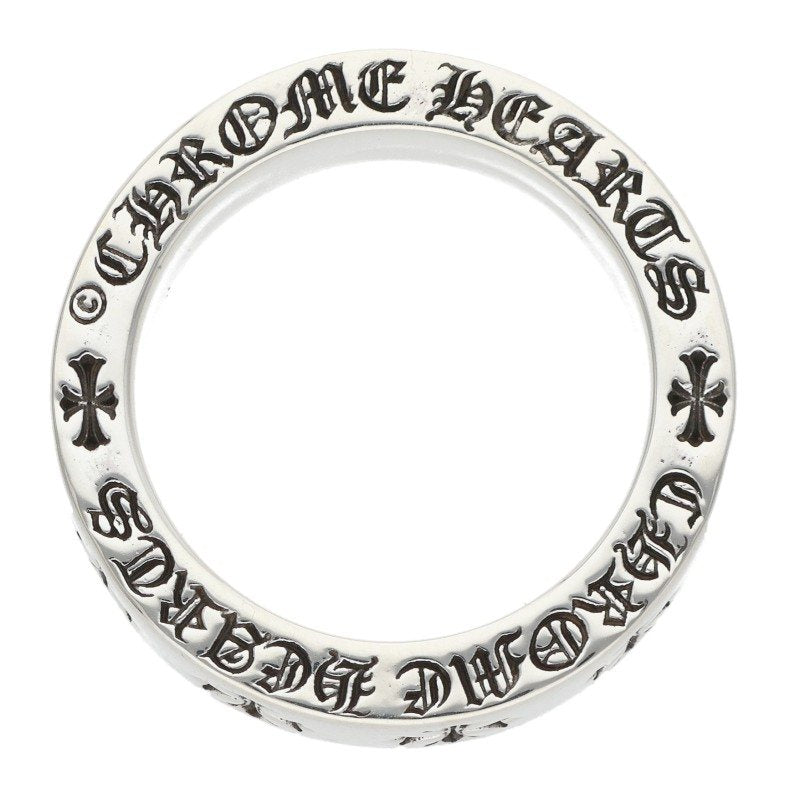 Chrome Hearts 6mm Spacer Forever Silver Ring Size 11.5