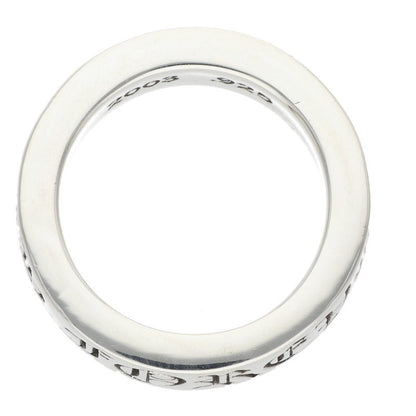 Chrome Hearts 6mm Spacer Forever Silver Ring Size 11.5