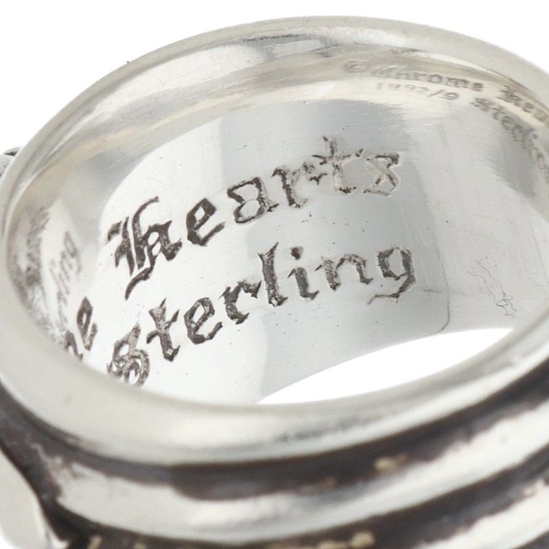 Chrome Hearts Dagger Sterling Silver Ring Size ONE SIZE