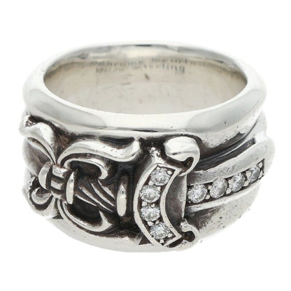 Chrome Hearts DAGGER P DMND Silver Ring Size ONE SIZE