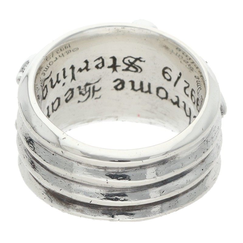 Chrome Hearts DAGGER P DMND Silver Ring Size ONE SIZE
