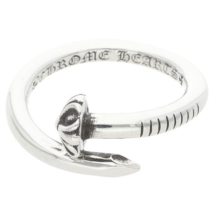 Chrome Hearts NAIL CRSBALL Silver Ring Size JP 20