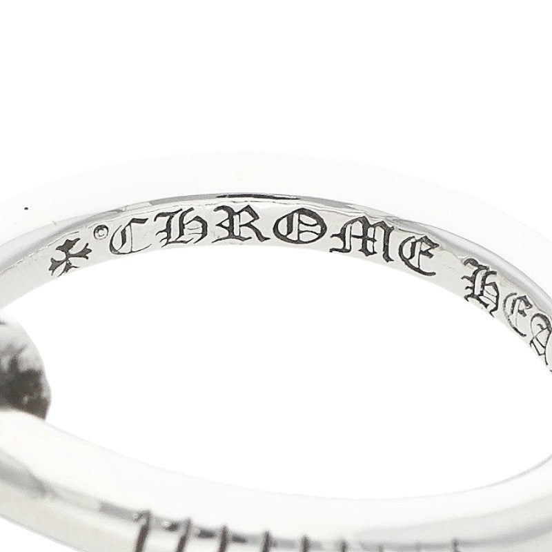 Chrome Hearts NAIL CRSBALL Silver Ring Size JP 20