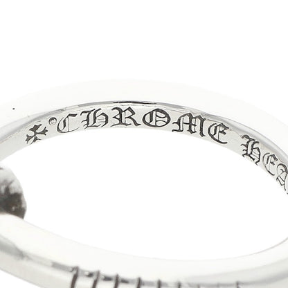 Chrome Hearts NAIL CRSBALL Silver Ring Size JP 20
