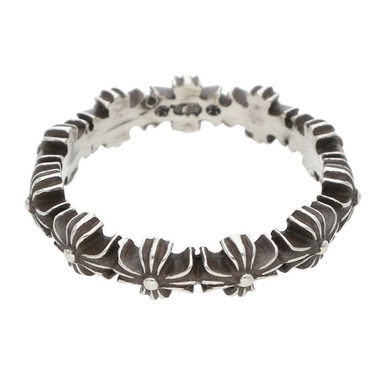 Chrome Hearts TINY E CH PLS BAND Silver Ring Size 8.5