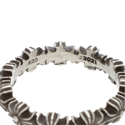 Chrome Hearts TINY E CH PLS BAND Silver Ring Size 8.5