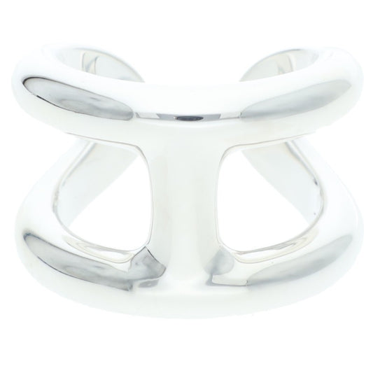 HERMES Osmose GM Sterling Silver Ring Size JP 14.5