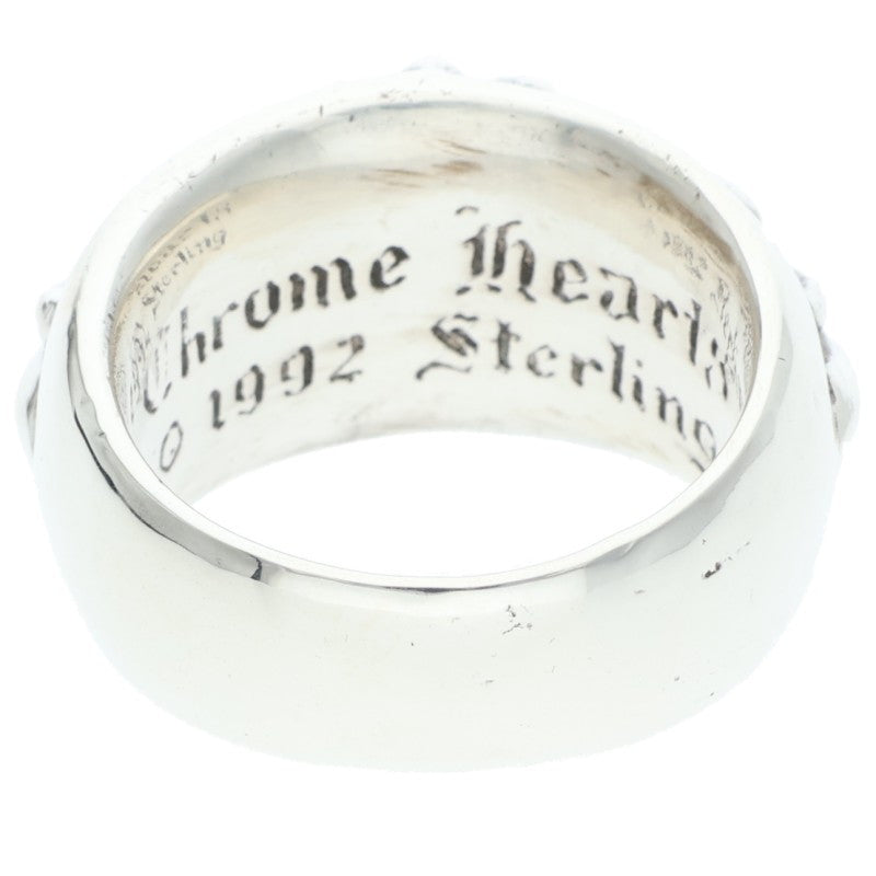 Chrome Hearts FLRL CRS Silver Ring Size JP 16