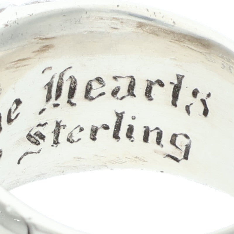 Chrome Hearts FLRL CRS Silver Ring Size JP 16