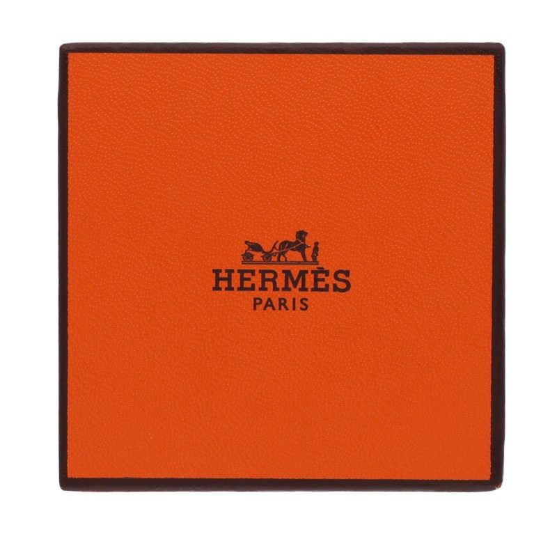 HERMES Chaine d'Ancre Enchainee PM Silver Ring Size 54