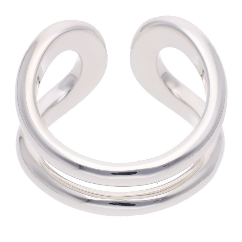 HERMES Lima PM Silver Ring Size 53