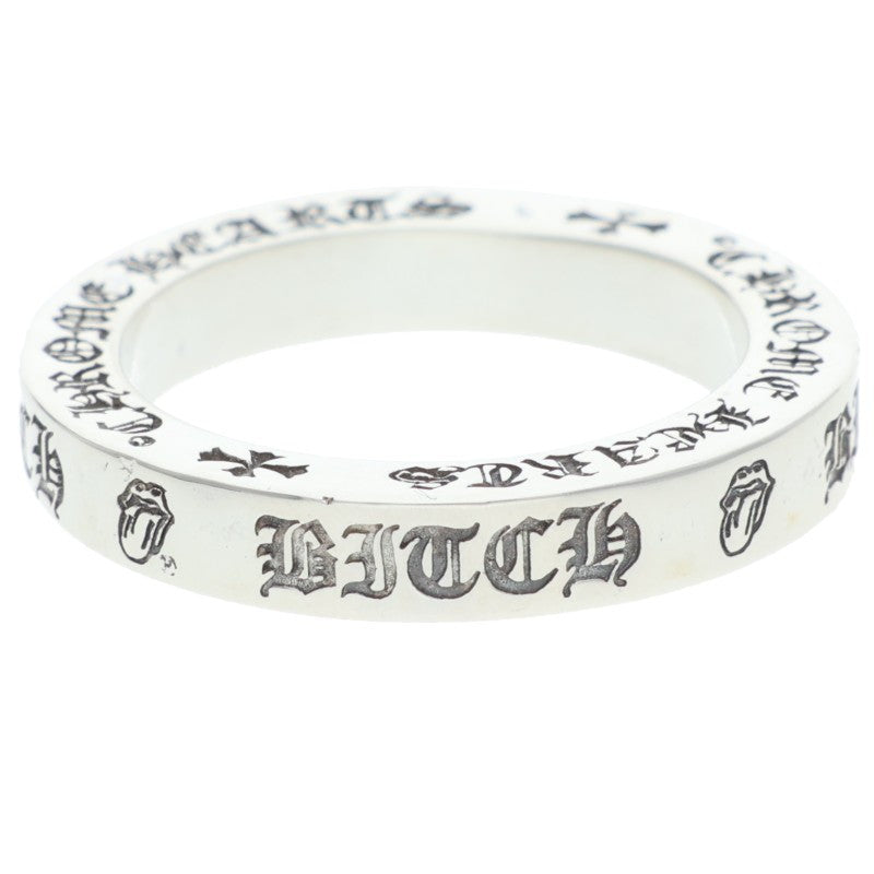 Chrome Hearts 3mm SPACER LT Silver Ring Size ONE SIZE