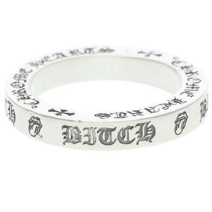Chrome Hearts 3mm SPACER LT Silver Ring Size ONE SIZE
