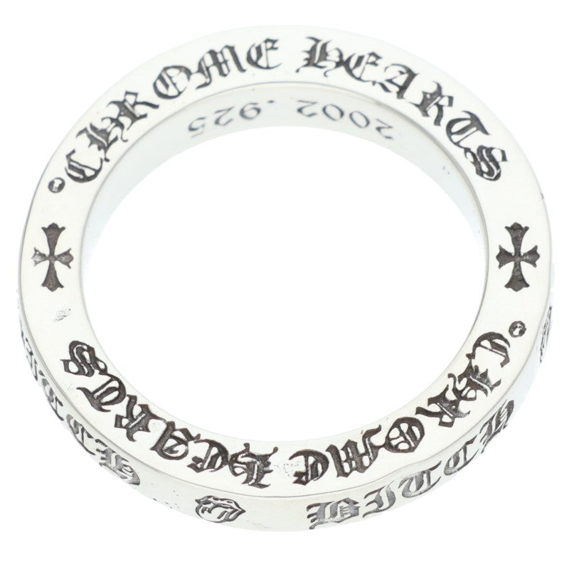 Chrome Hearts 3mm SPACER LT Silver Ring Size ONE SIZE