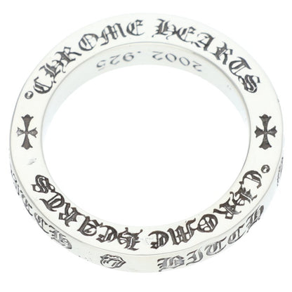 Chrome Hearts 3mm SPACER LT Silver Ring Size ONE SIZE