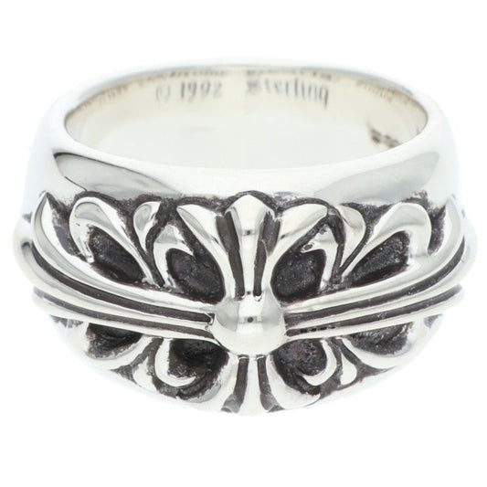 Chrome Hearts FLRL CRS Silver Ring Size JP 14