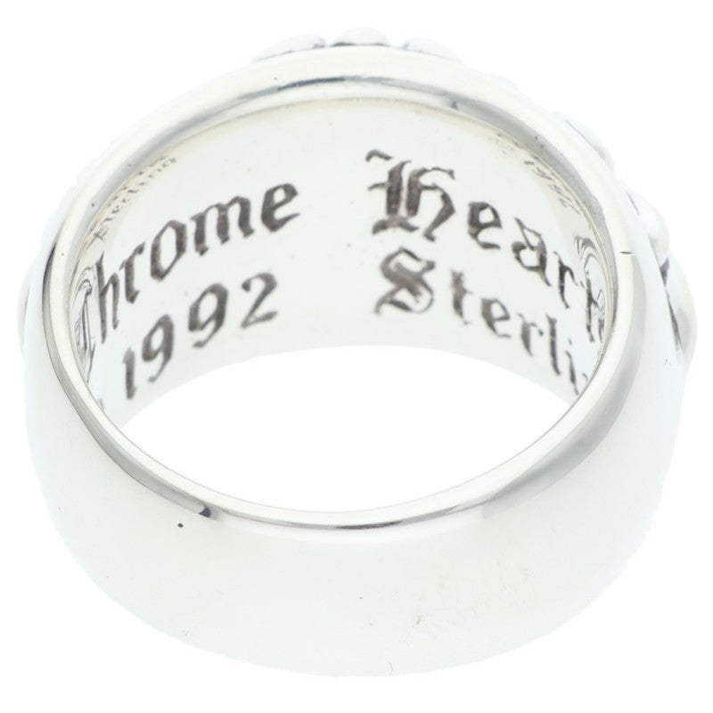 Chrome Hearts FLRL CRS Silver Ring Size JP 14