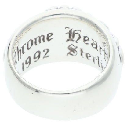 Chrome Hearts FLRL CRS Silver Ring Size JP 14