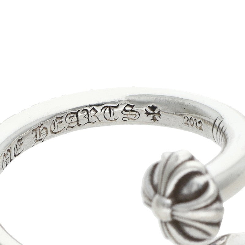 Chrome Hearts NAIL CRSBALL Silver Ring Size JP 20