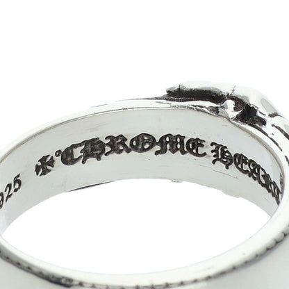 Chrome Hearts BELTED CH SML Logo Silver Ring Size JP 16