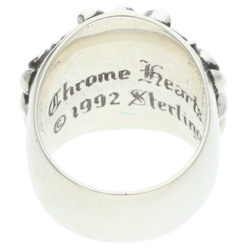 Chrome Hearts KEEPER Sterling Silver Ring Size ONE SIZE