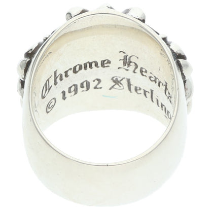 Chrome Hearts KEEPER Sterling Silver Ring Size ONE SIZE
