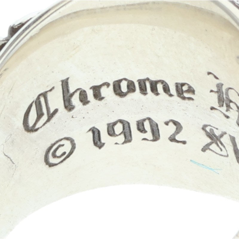 Chrome Hearts KEEPER Sterling Silver Ring Size ONE SIZE