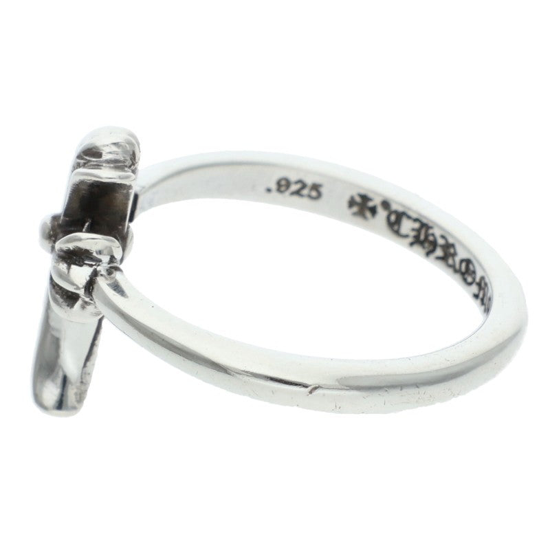 Chrome Hearts BUBBLGM CH CRS Silver Ring Size JP 4
