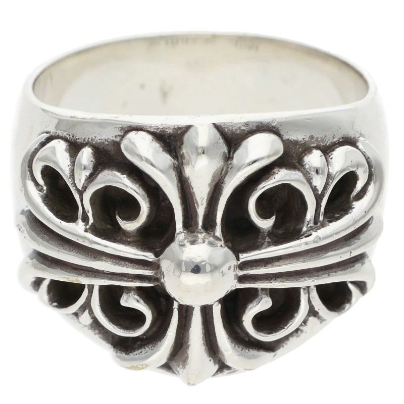 Chrome Hearts Keeper Silver Ring Size JP 26