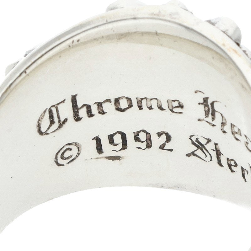 Chrome Hearts Keeper Silver Ring Size JP 26