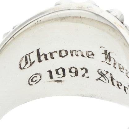 Chrome Hearts Keeper Silver Ring Size JP 26