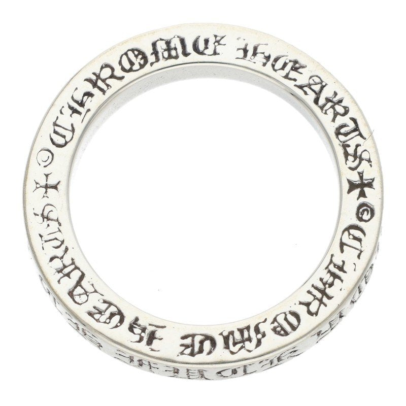 Chrome Hearts 3mm Spacer FUCKYOU Silver Ring Size ONE SIZE