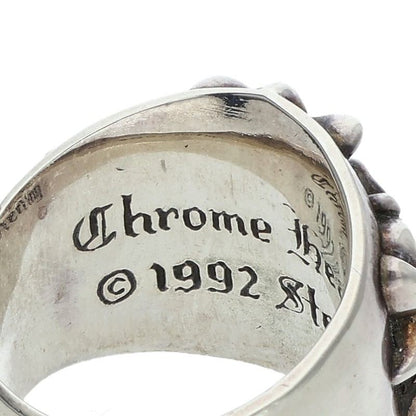 Chrome Hearts KEEPER Sterling Silver Ring Size ONE SIZE
