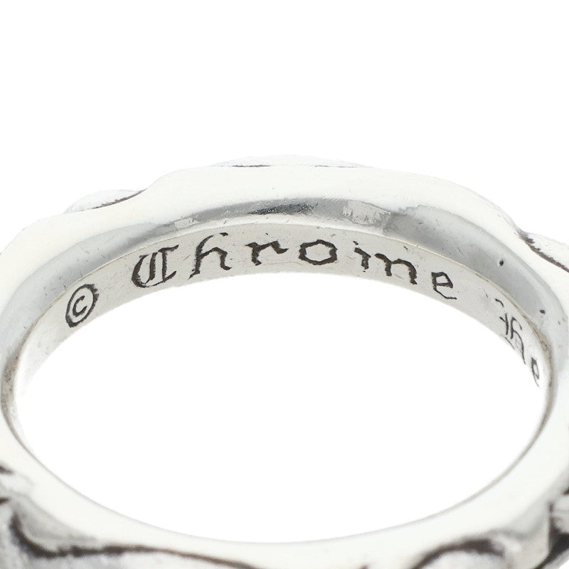 Chrome Hearts SCRL BAND Silver Ring Size ONE SIZE