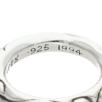 Chrome Hearts SCRL BAND Silver Ring Size ONE SIZE